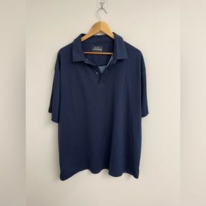 Men’s Ben Hogan Blue Patterned Polo